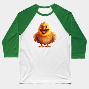 Baby Chicken Baseball T-Shirt